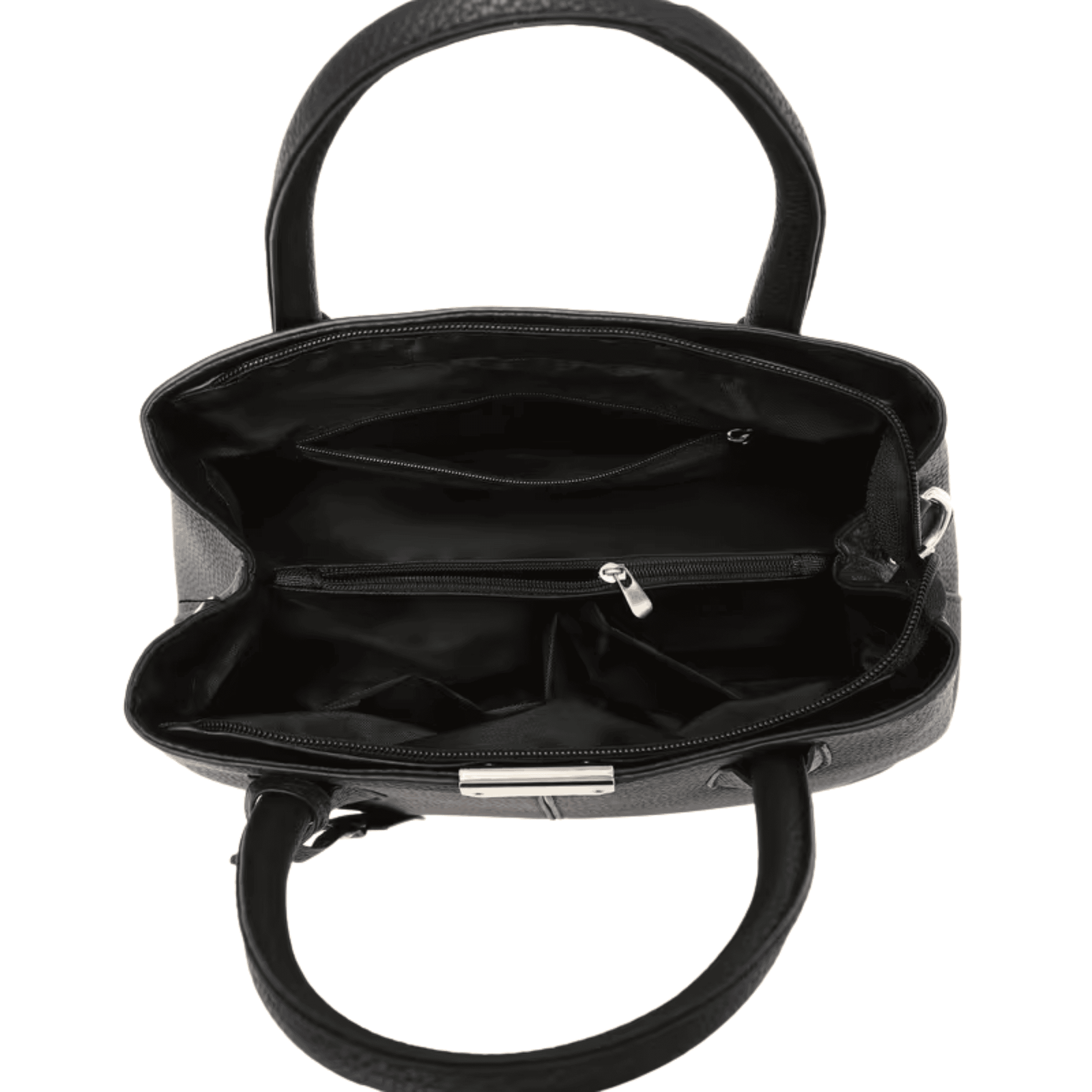 Women’s PU Leather Handbag | Shoulder Tote Bag with Zipper Closure for Daily Use - Image 3