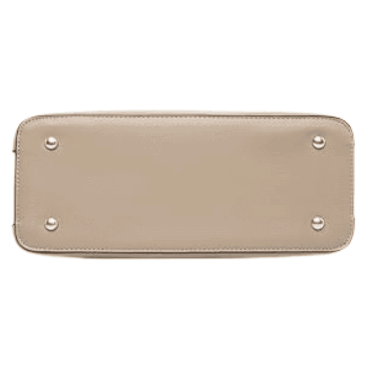 Rosalie Bags Beige PU Leather Hobo Handbag | Large Capacity Shoulder Tote - Image 4
